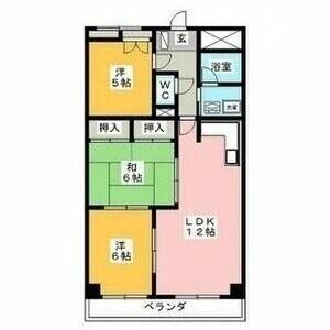 THE T.O.M(3LDK/2階)の間取り写真
