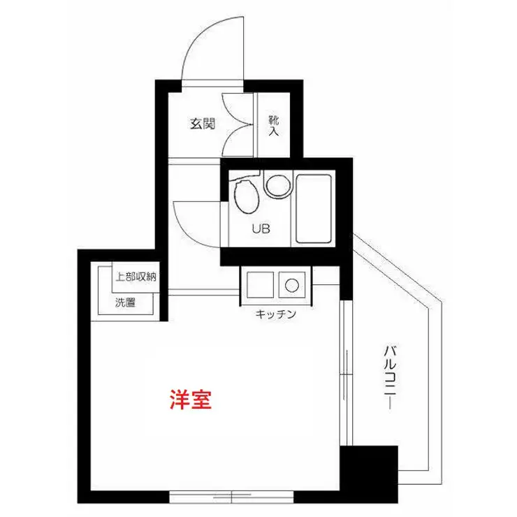 キャッスルマンション大森B号館 9階階 間取り