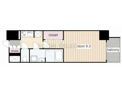 S-RESIDENCE鶴舞II 内覧できる部屋あります(1K/3階)の間取り写真