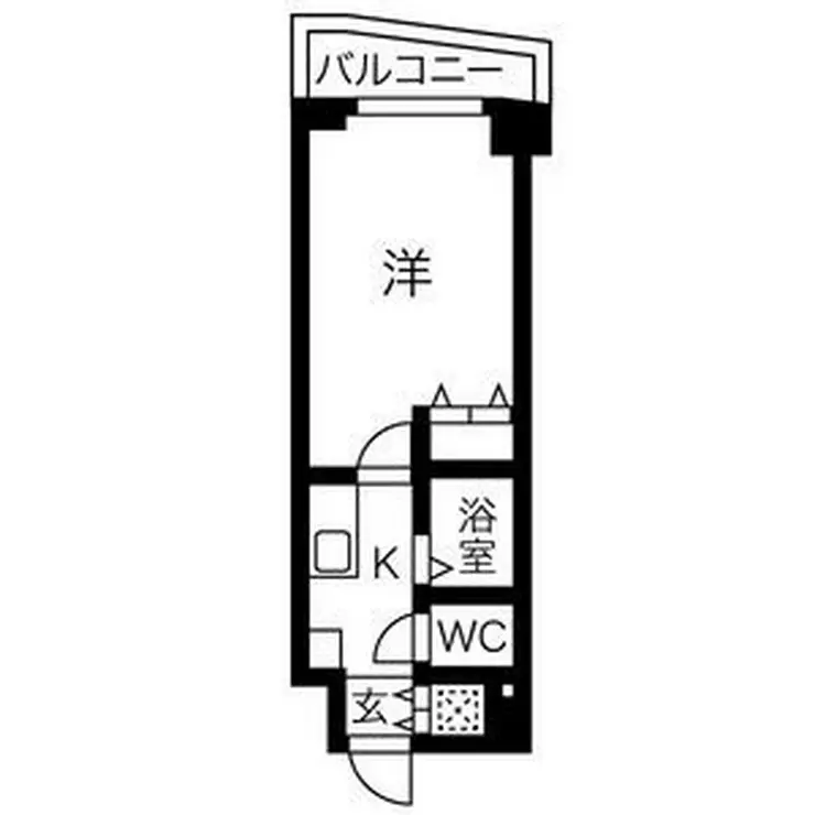 スカイコートスパシエ池袋 6階階 間取り