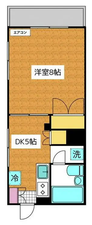 ハイネス菅谷 2階階 間取り