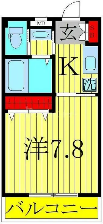 天王台ロイヤルハイツ 3階階 間取り