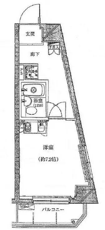 プレール・ドゥーク代々木八幡 3階階 間取り