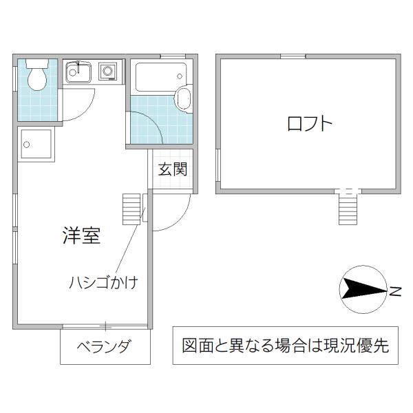 スタートハウス(ワンルーム/3階)の間取り写真
