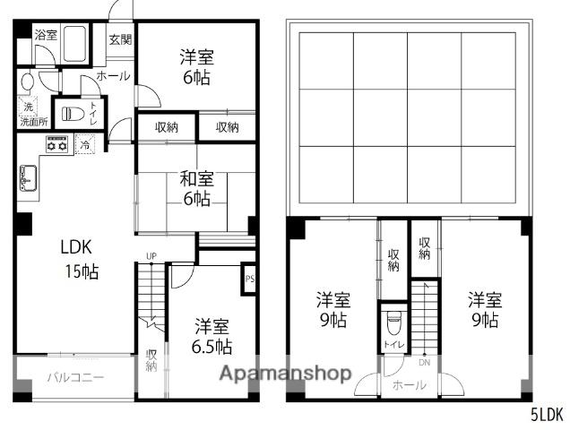 GRAND SUNPIA(5LDK/4階)の間取り写真