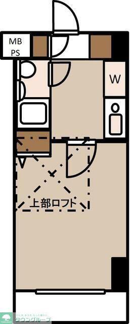 日神パレステージ亀有(1K/6階)の間取り写真