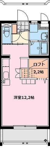 CONFORTINO(ワンルーム/3階)の間取り写真