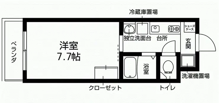 メゾン西荻窪 2階階 間取り