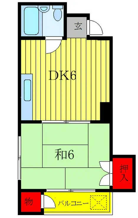 伊藤ビル 5階階 間取り
