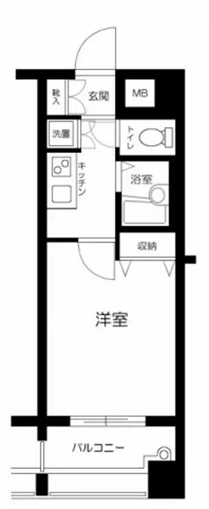 サンテミリオン白山 12階階 間取り