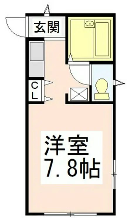 ユピテルハウス 1階階 間取り