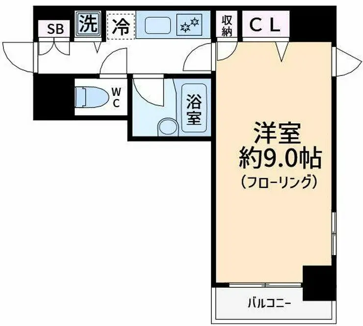 プレール・ドゥーク銀座EAST 6階階 間取り