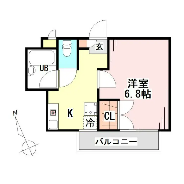 プレール渋谷壱番館 3階階 間取り