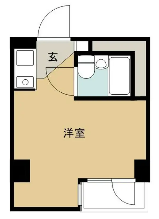 クラッシー久米川 4階階 間取り