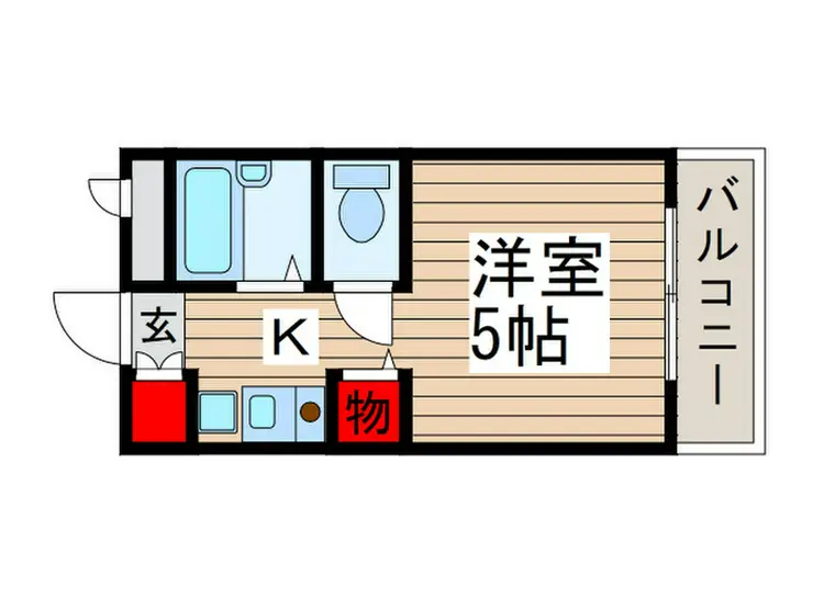キャロット柏 2階階 間取り