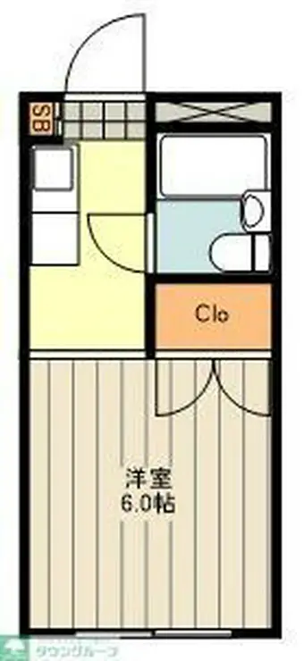 ラ・クレール八王子 1階階 間取り