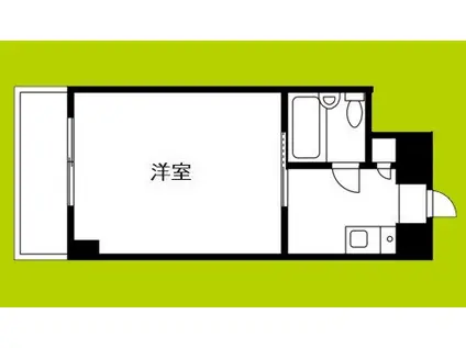 YSコート今福鶴見/(1K/5階)の間取り写真