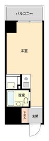 サイトピア(ワンルーム/5階)の間取り写真