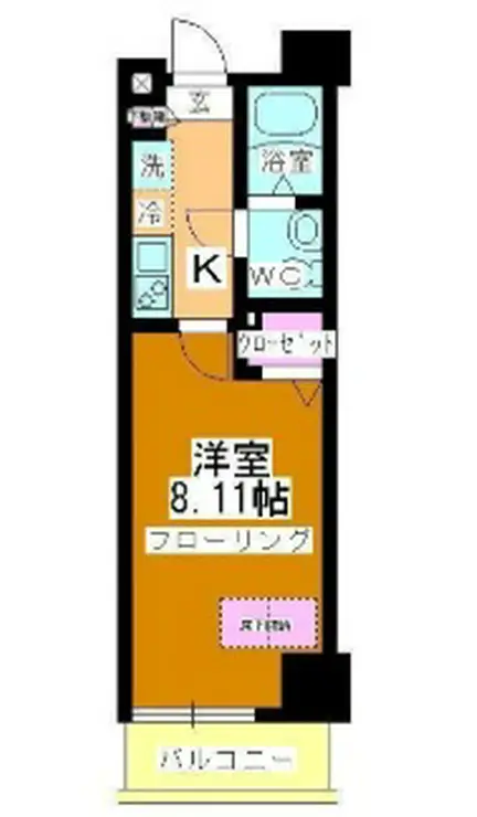 アルファコート西川口9 10階階 間取り