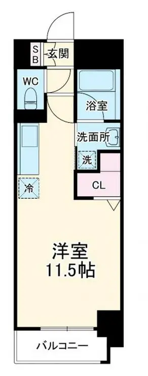 アール・ケープラザ横浜関内 3階階 間取り