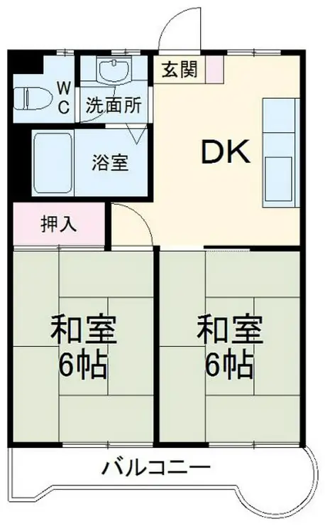 エクセルマンション宮元町 3階階 間取り