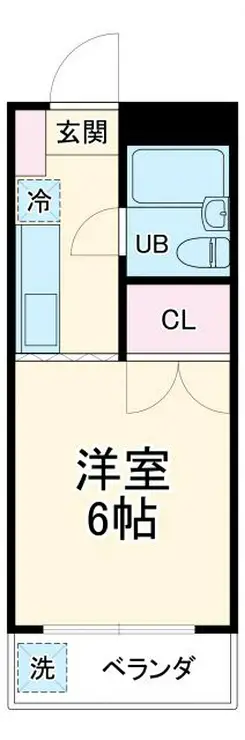 メゾンオモテ 1階階 間取り