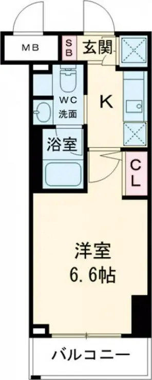 THEパームス東武練馬 8階階 間取り
