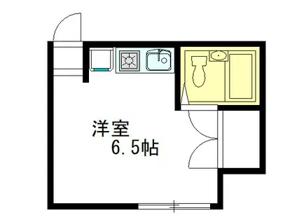 コジー阿佐ヶ谷(ワンルーム/2階)の間取り写真