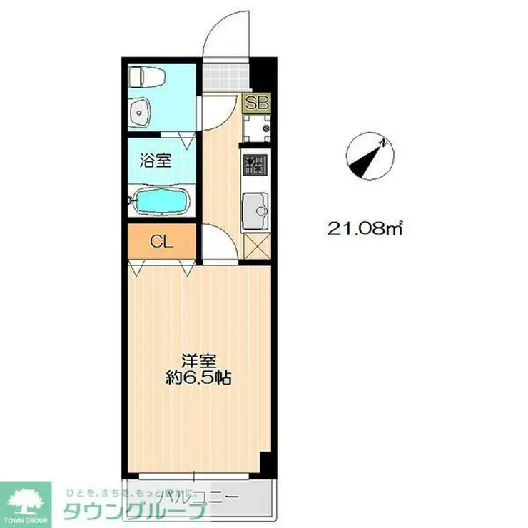 アリビオ八千代台西 6階階 間取り