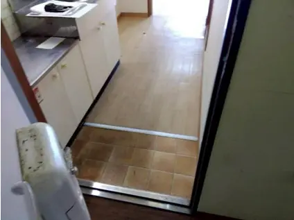 メゾン・ド・フオレ境港(1K/1階)の玄関写真