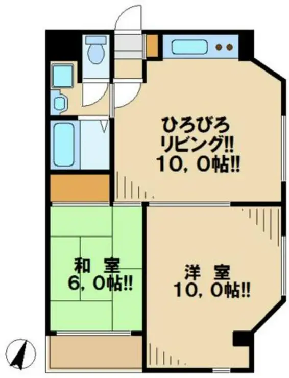 シャングリラ 3階階 間取り