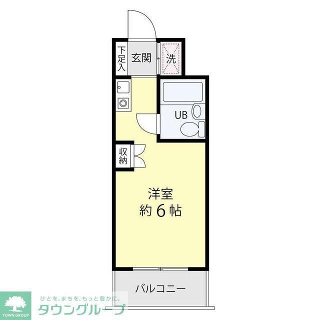 NTC大宮(ワンルーム/4階)の間取り写真