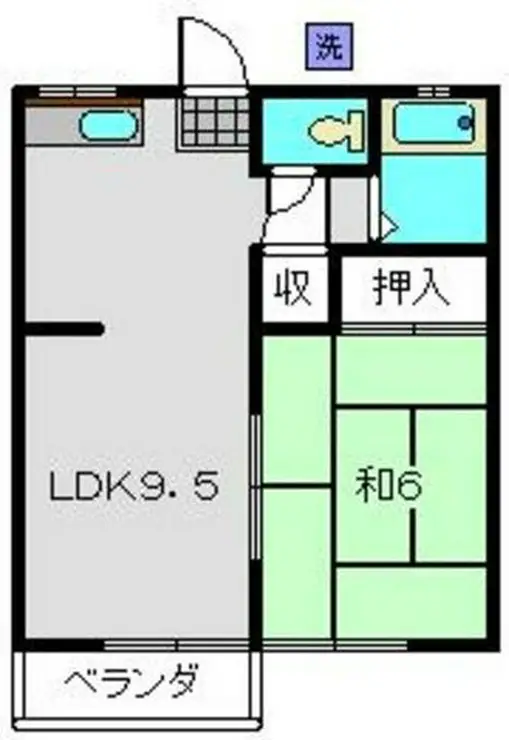 パナハイツ日吉 2階階 間取り