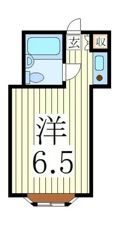 川村第4マンション 2階階 間取り