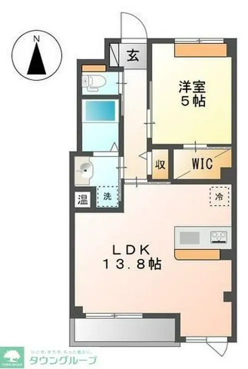 クレシア 2階階 間取り