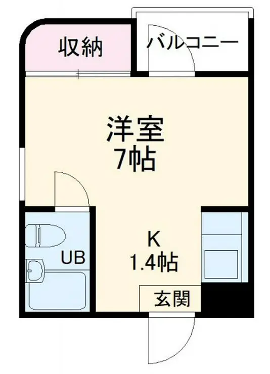 行徳グリーンハイツ 3階階 間取り