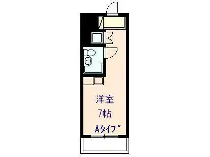KATAYAMAIII(ワンルーム/1階)の間取り写真