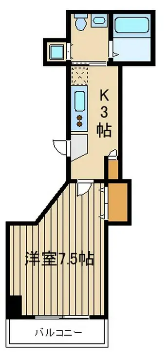 シティハイツ成増 10階階 間取り