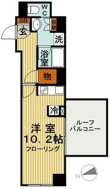 プレミアステージ内神田 3階階 間取り