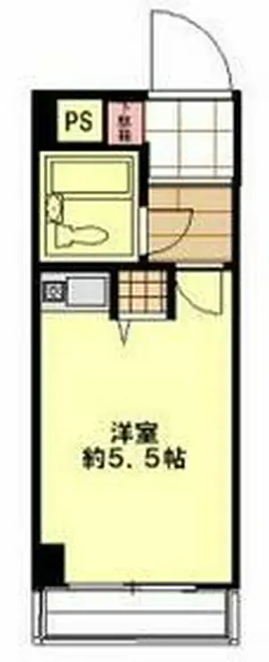 ライオンズマンション川崎第13 6階階 間取り