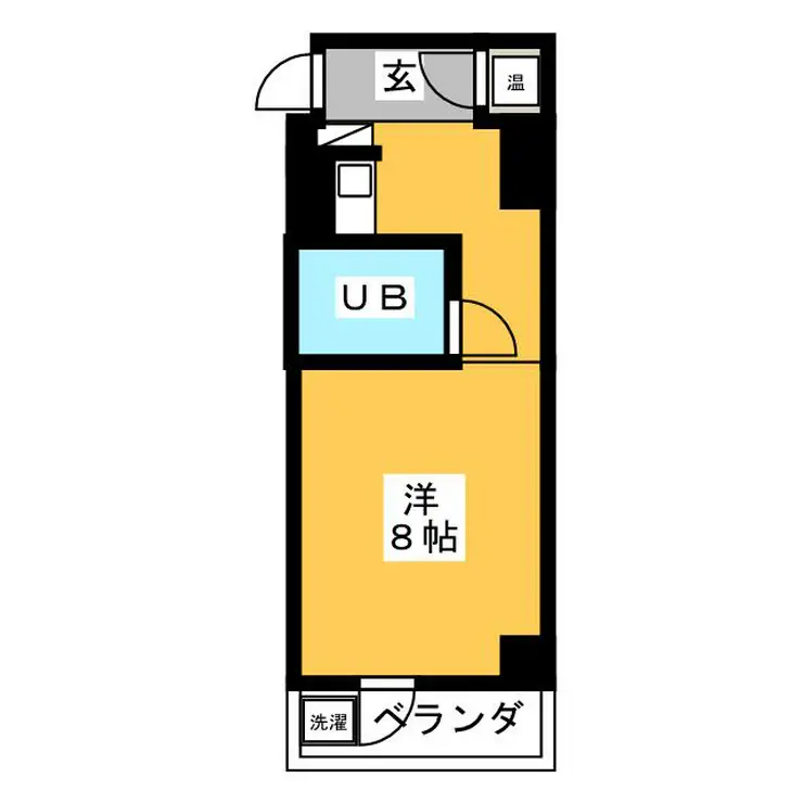 東海西神田マンション 7階階 間取り
