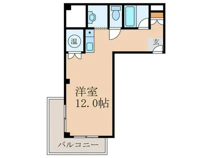 センチュリー21壹番館(ワンルーム/3階)の間取り写真