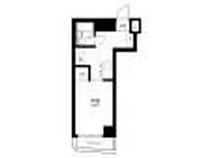 セブンスターマンション第8五反田(1K/9階)の間取り写真