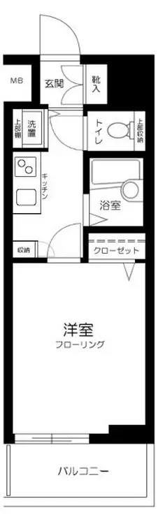 トーシンフェニックス田町 10階階 間取り