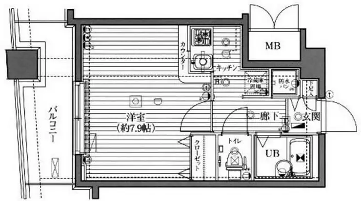 ガラ・ステージ神田神保町 10階階 間取り