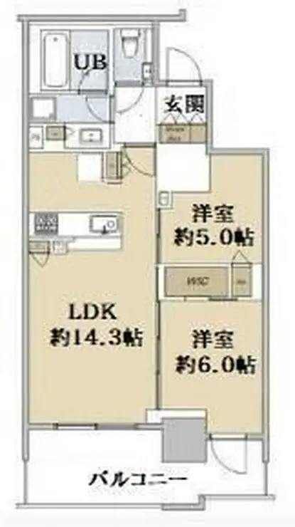 品川イーストシティタワー 10階階 間取り