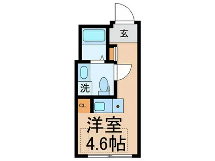 松原STATION FRONT(ワンルーム/2階)の間取り写真