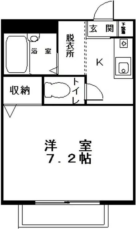 メイプルハイツ 2階階 間取り