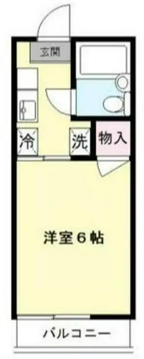 ベルゾーネ百合ヶ丘 1階階 間取り