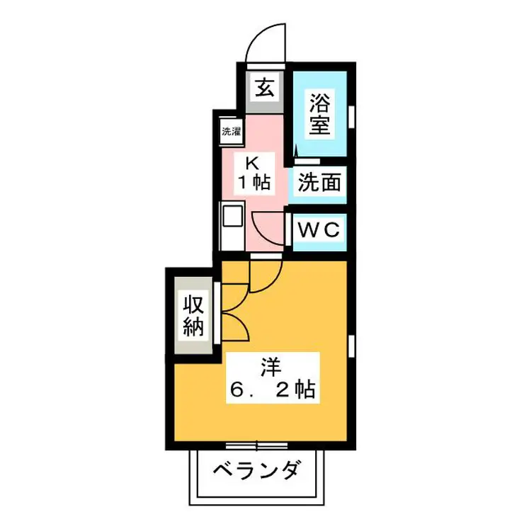 キャロットタウン南長崎 1階階 間取り